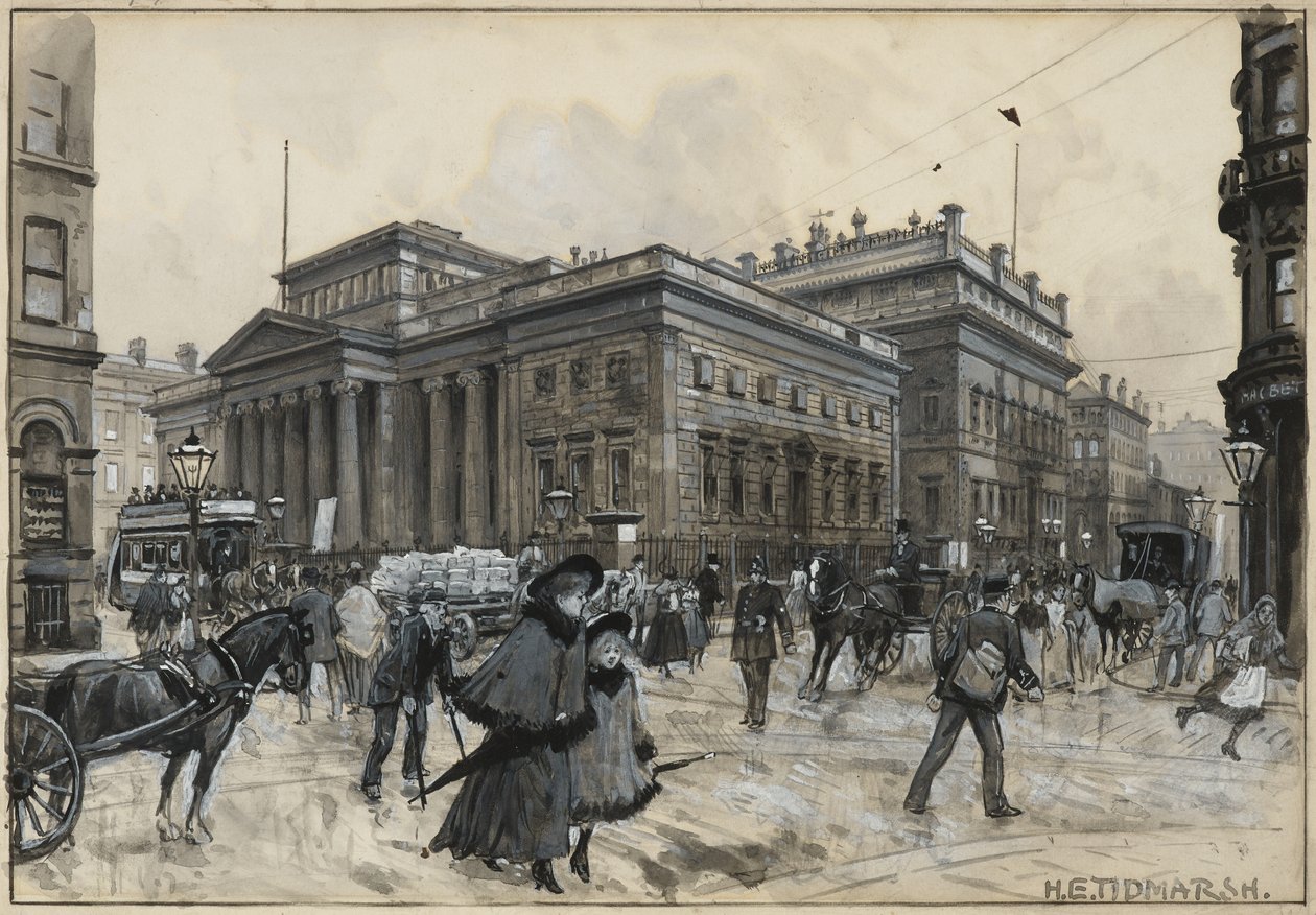 Konstgalleriet, Mosley Street och Atheneum av Henry Edward Tidmarsh