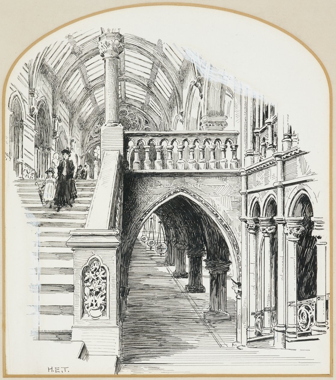 Stora trappan, Rådhuset av Henry Edward Tidmarsh