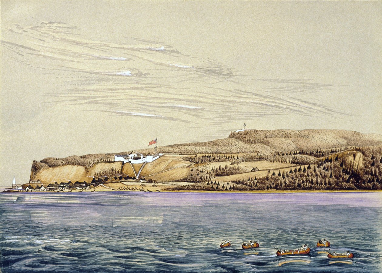 Landskap (wc på papper) av Henry Francis Ainslie