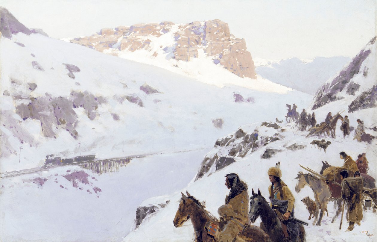 En ny dags morgon, 1906 av Henry Francois Farny