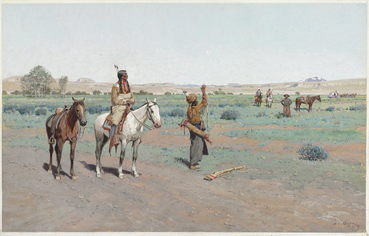 Fredstecken, 1898 av Henry Francois Farny