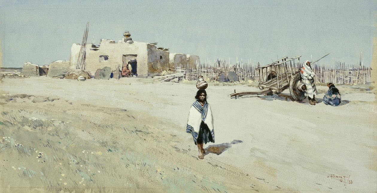 Vattenbärarna, 1888 av Henry Francois Farny