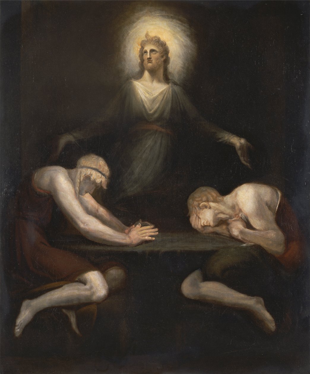 Kristus försvinner i Emmaus [1792, Royal Academy of Arts, London, utställningskatalog] av Johann Heinrich Füssli