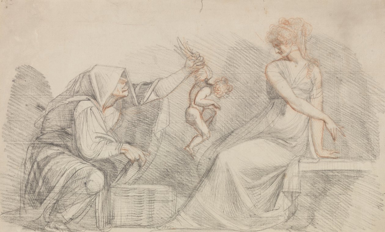 Försäljning av Cupids av Johann Heinrich Füssli