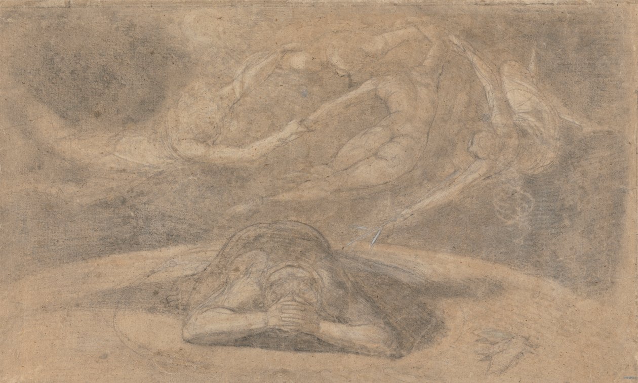 Bondens dröm, Det förlorade paradiset, bok 1, 781-8 av Johann Heinrich Füssli