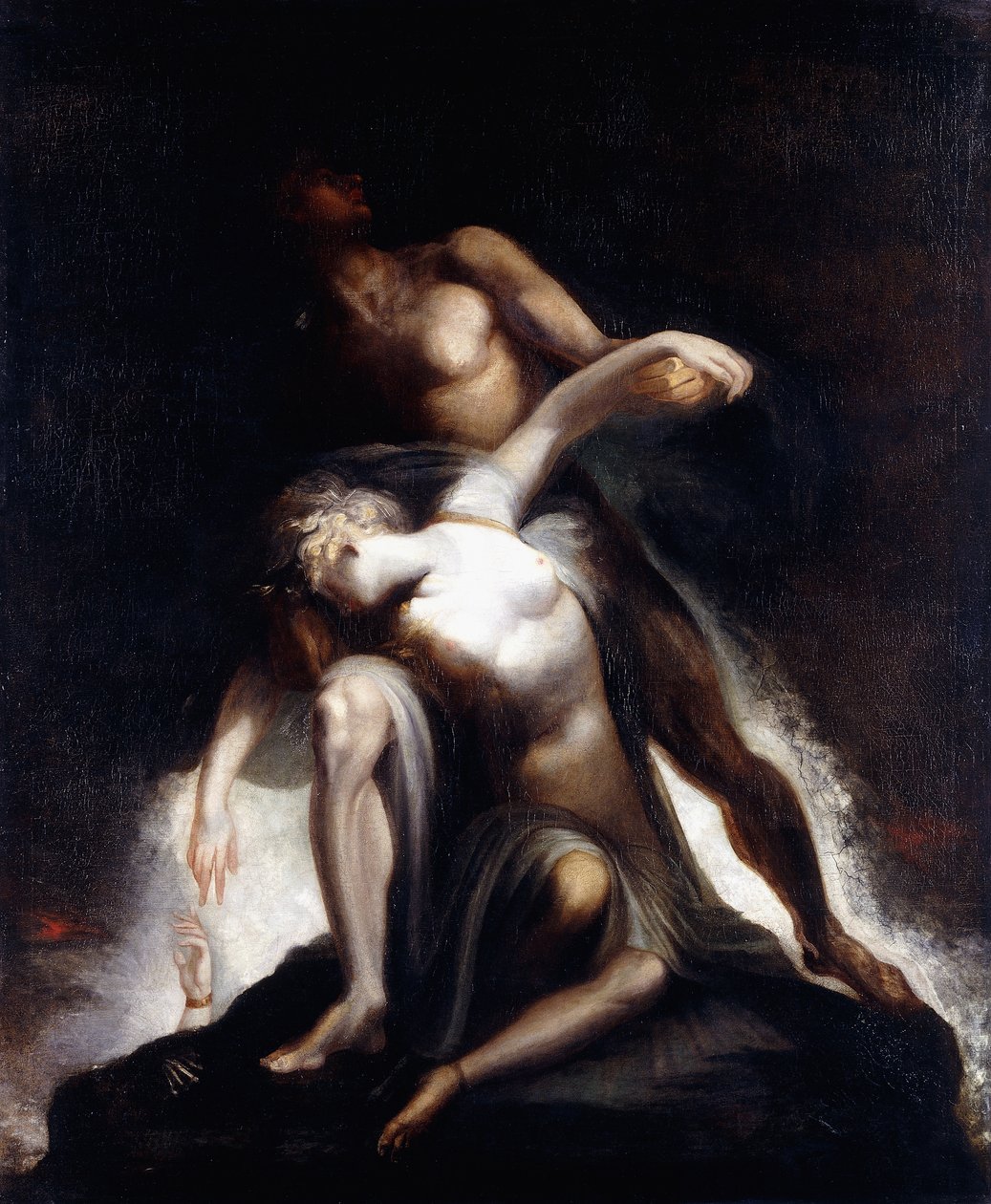 Synen om syndafloden, av Johann Heinrich Füssli