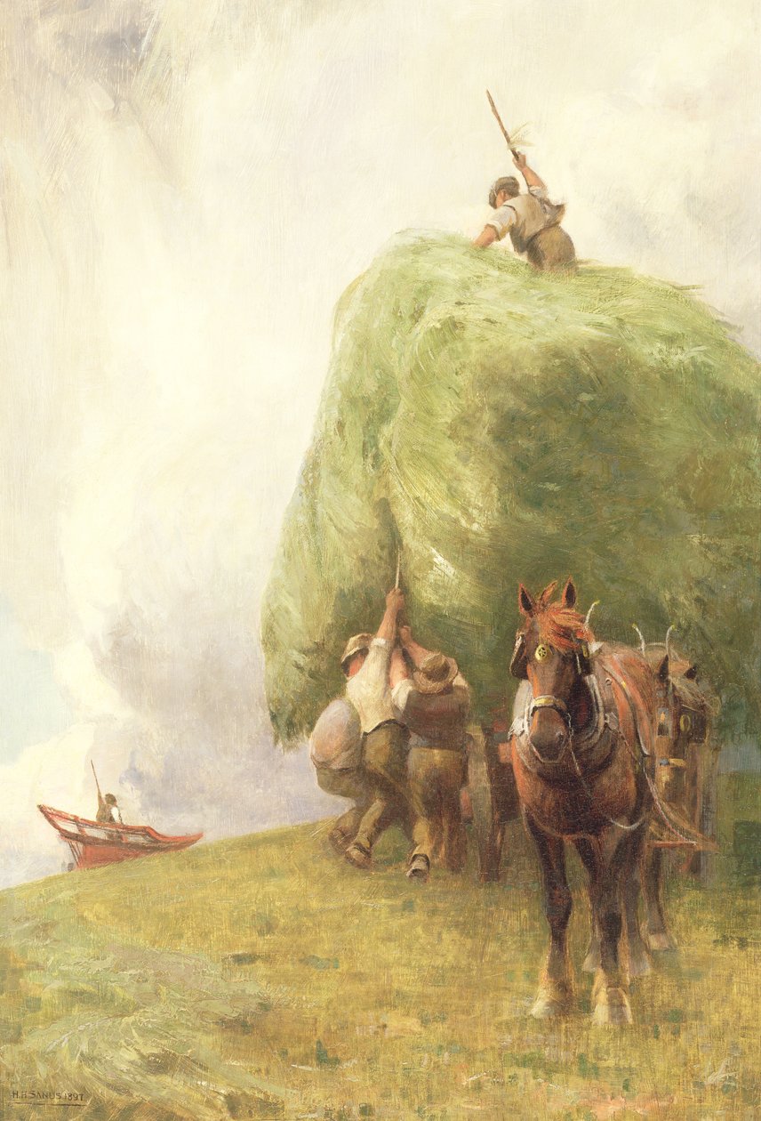 Roping av vagnen, 1897 av Henry H. Sands