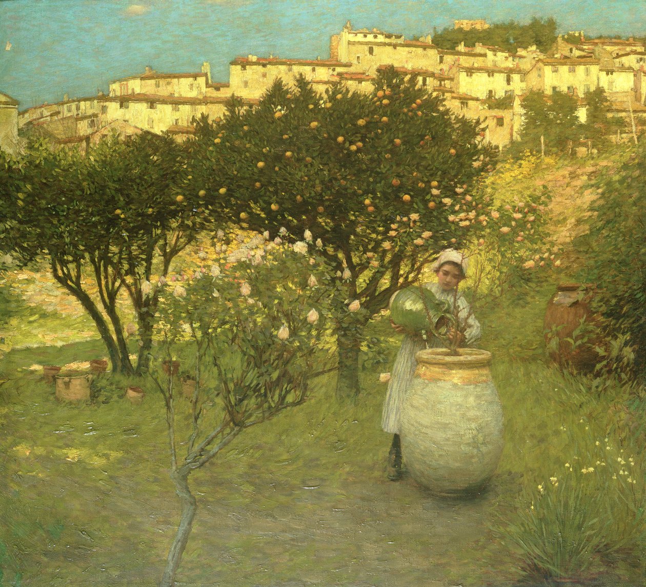 december i Provence av Henry Herbert La Thangue