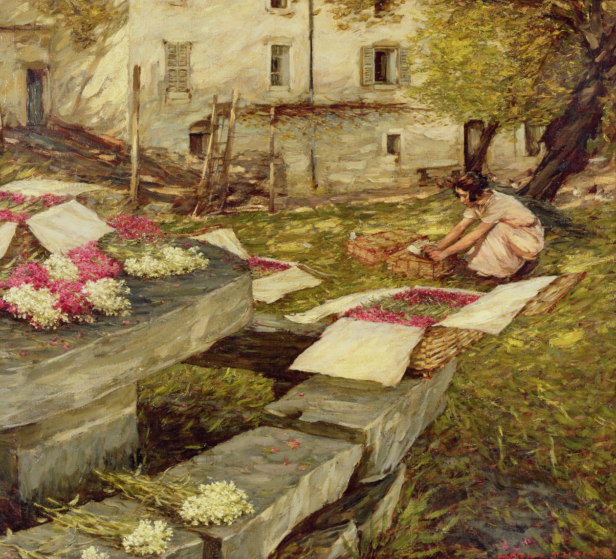 Att välja aktier av Henry Herbert La Thangue