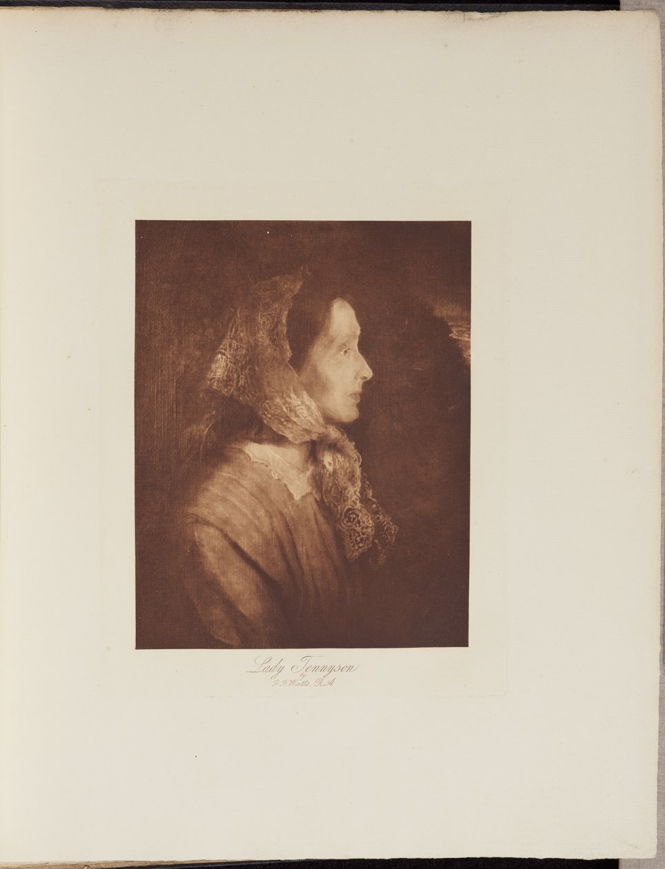Lady Tennyson av Henry Herschel Hay Cameron