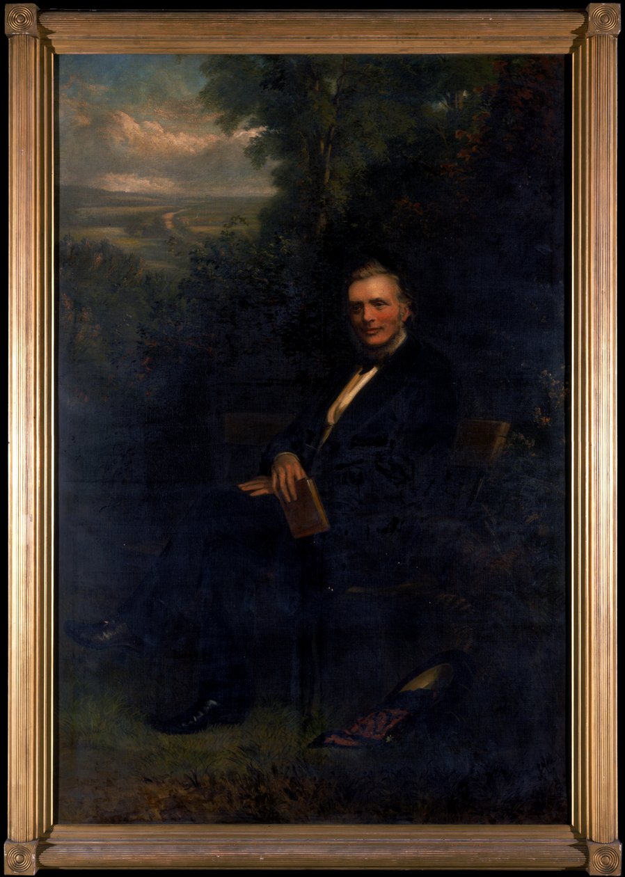 Porträtt av John Mawson, 1868 av Henry Hetherington Emmerson