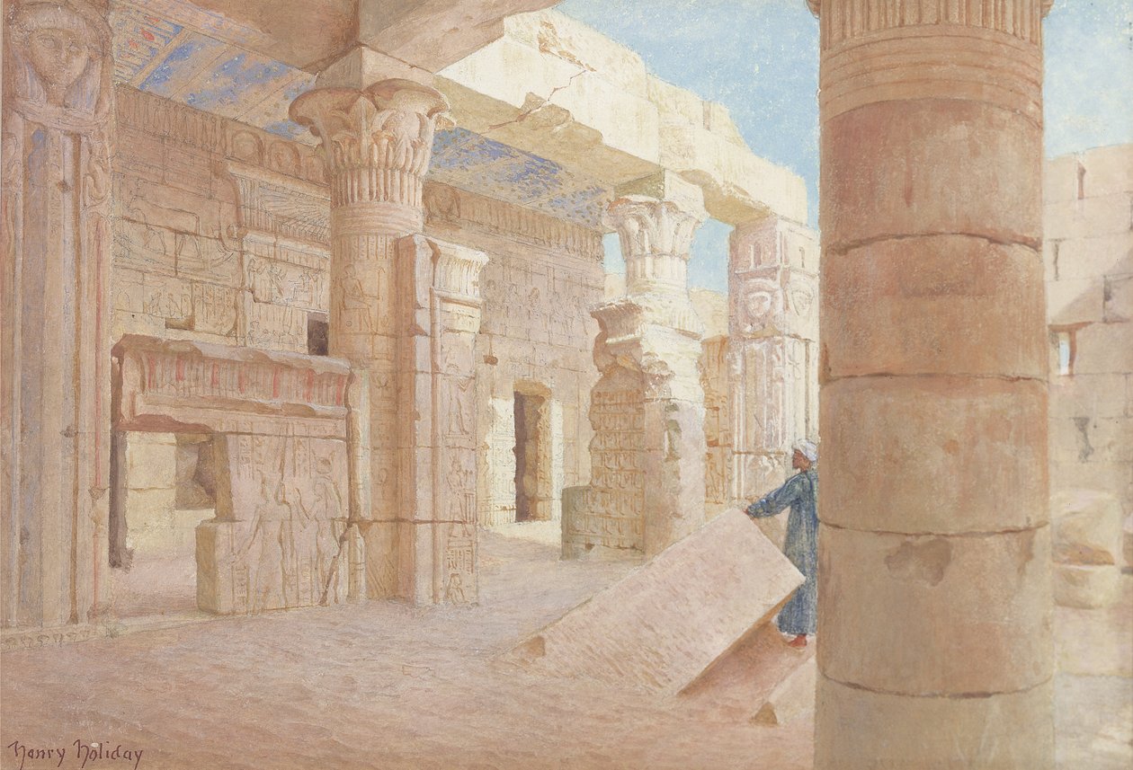 Templet i Philae av Henry Holiday
