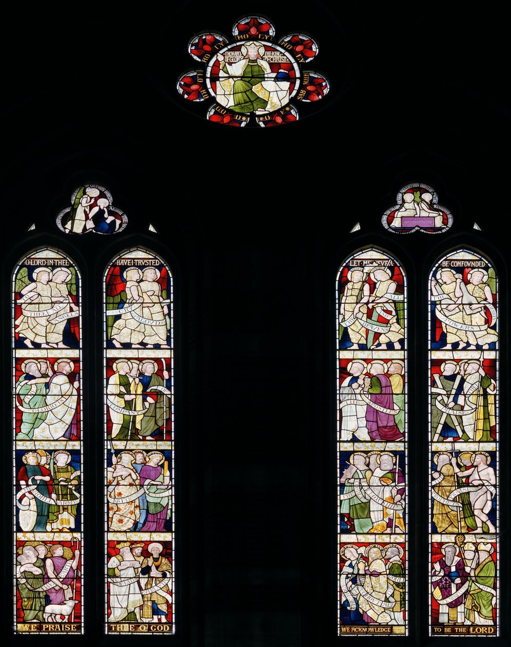 Fönster, ca 1872 (målat glas) av Henry Holiday