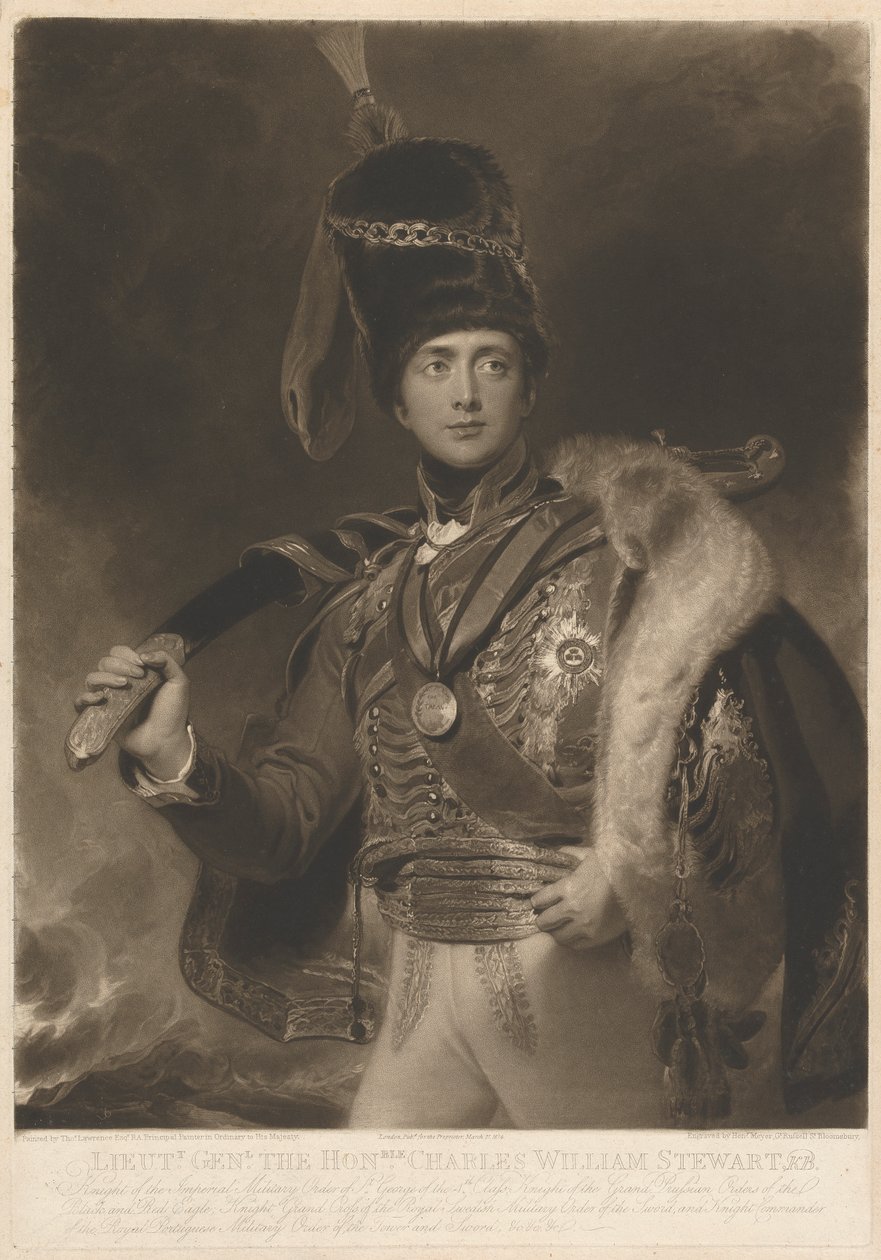 Heder Charles William Steward Vane, 3:e markis av Londonderry av Henry Hoppner Meyer