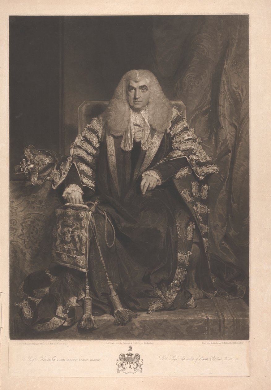 John Scott, 1:e earl av Eldon av Henry Hoppner Meyer