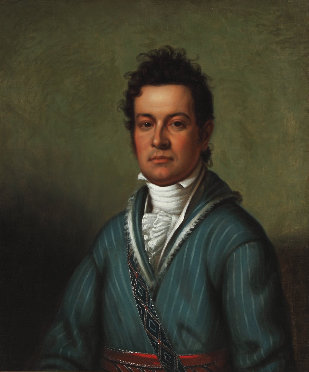 David Vann (Cherokee) 1831 (olja på duk) av Henry Inman