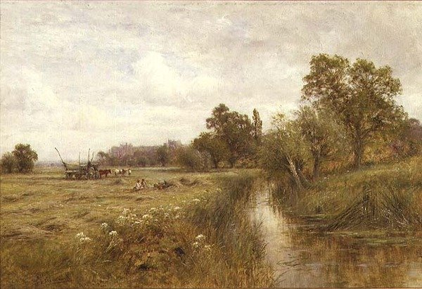 Nära Arundel, West Sussex av Henry John Kinnaird