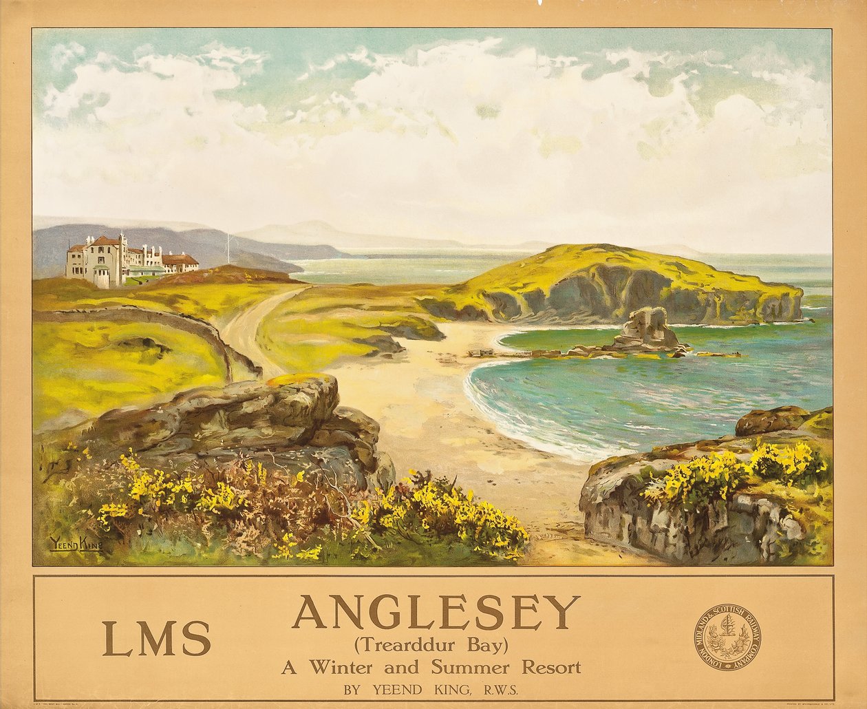 Anglesey, ca 1925 av Henry John Yeend King