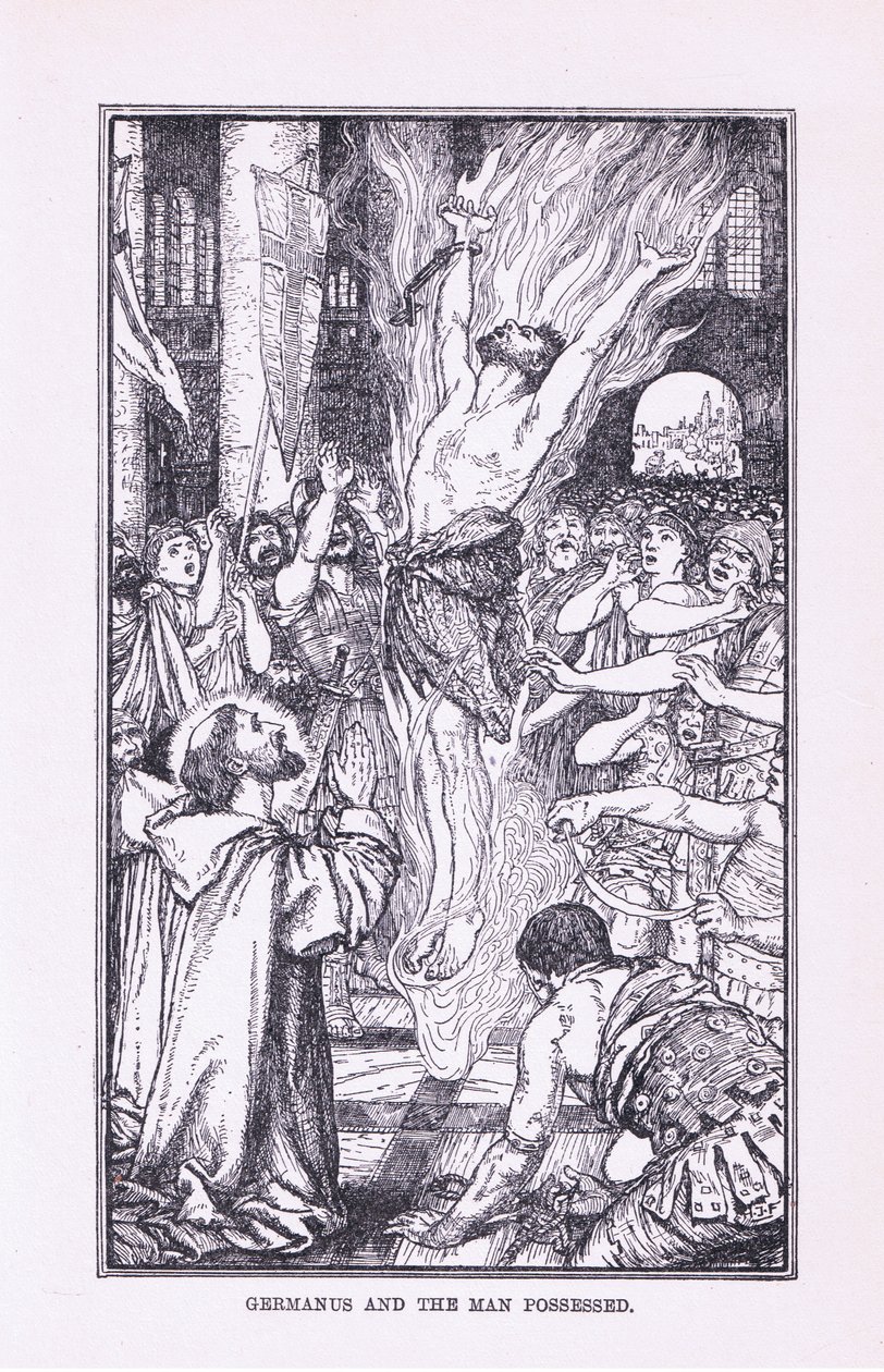 Germanus och den besatta, 1912 av Henry Justice Ford
