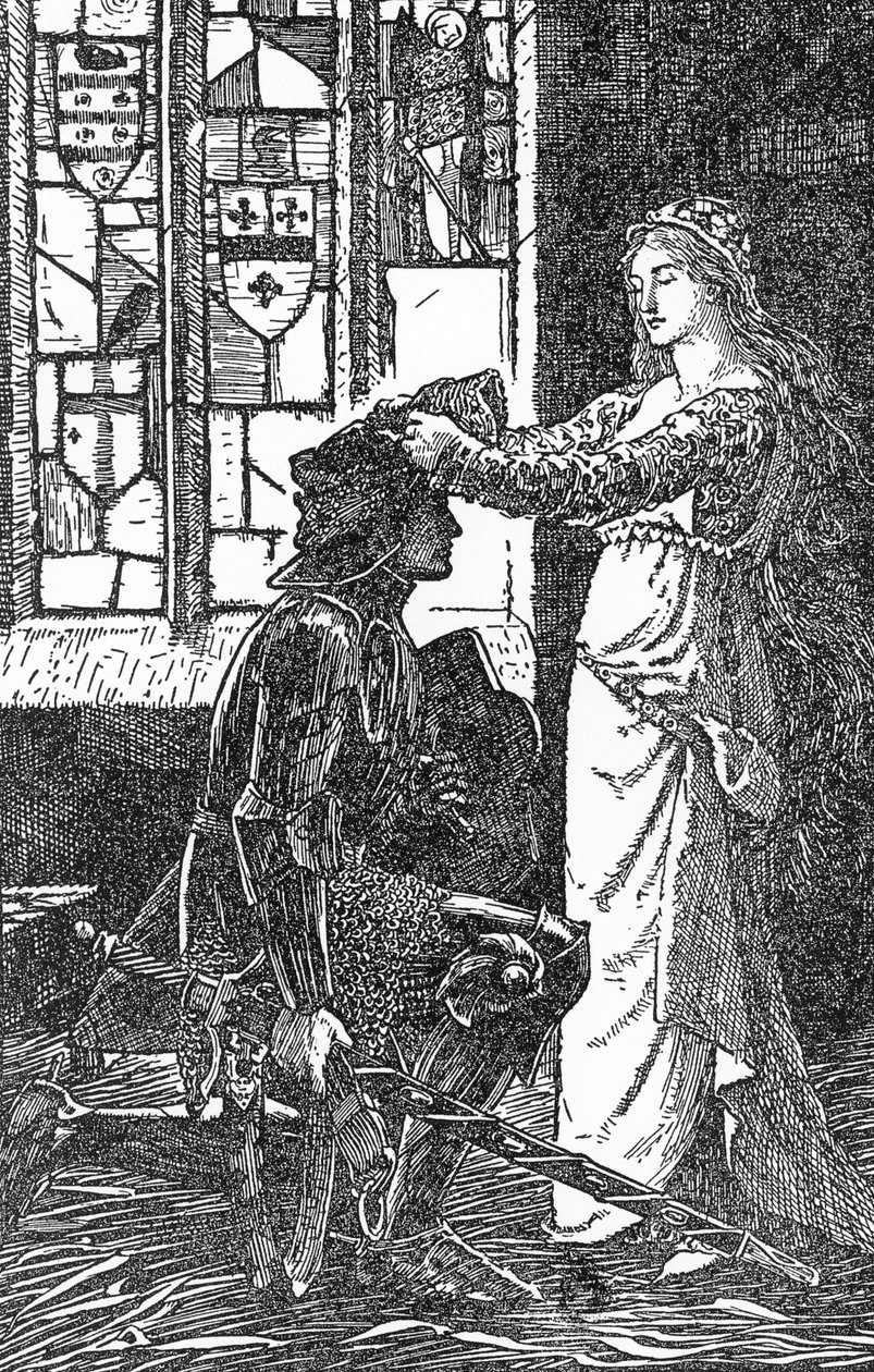 Lancelot och Elaine d