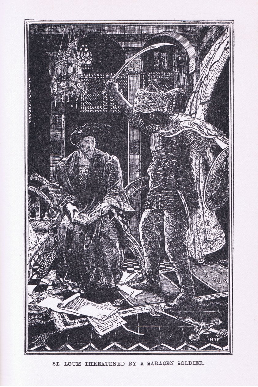 St Louis hotad av den saracenska soldaten, 1912 av Henry Justice Ford