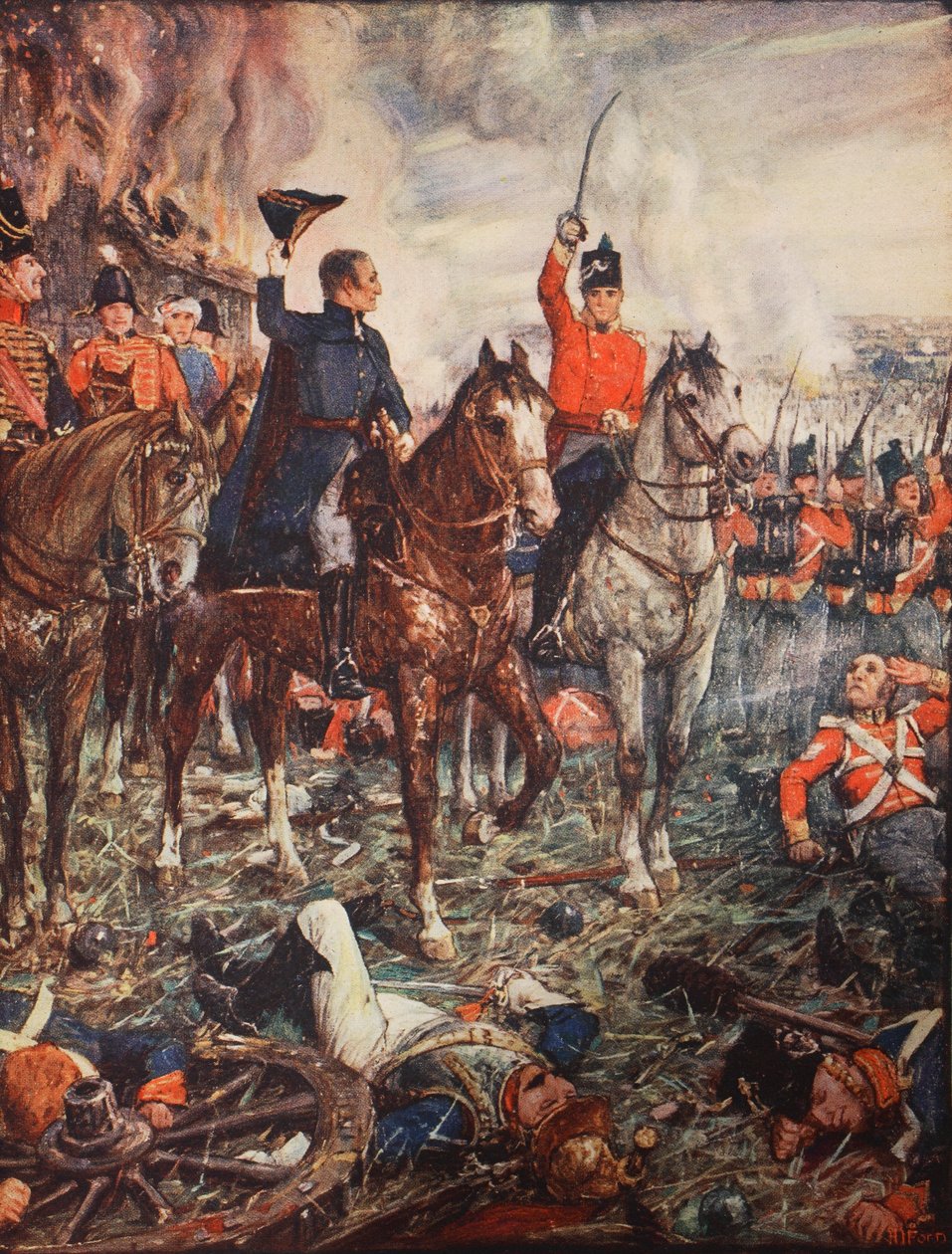 Waterloo, kl 19, 18 juni av Henry Justice Ford