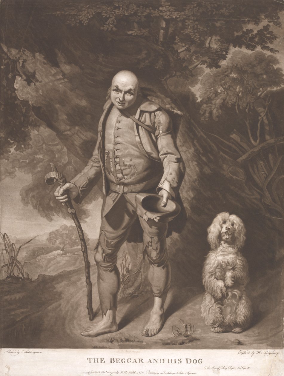 Tiggaren och hans hund av Henry Kingsbury