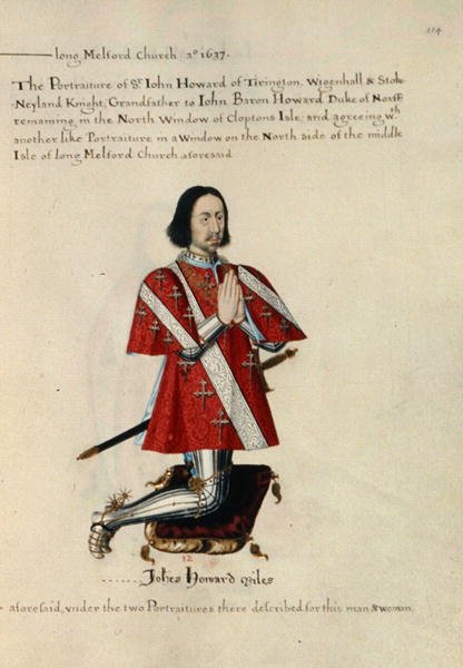 Sir John Howard från Tirington, Wigenhall och Stoke Nayland Knight av Henry Lilly