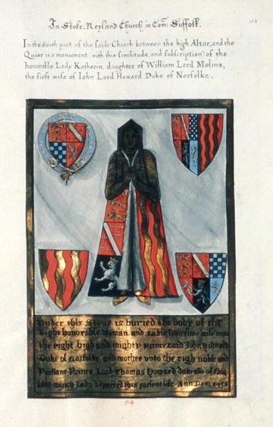 Mässingen av Lady Katherine av Henry Lilly