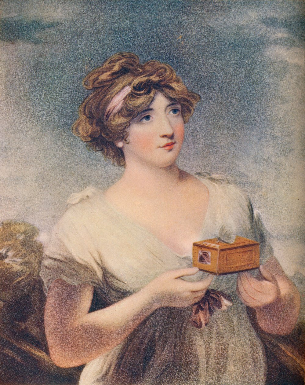 Psyche, c1800-talet av Henry Meyer
