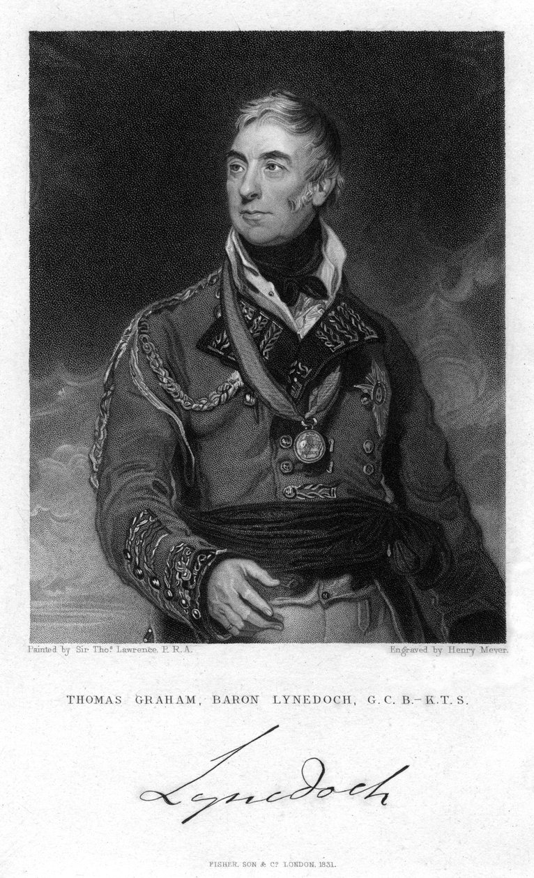 Thomas Graham, 1:e baron Lynedoch, skotsk politiker och soldat, 1831 av Henry Meyer