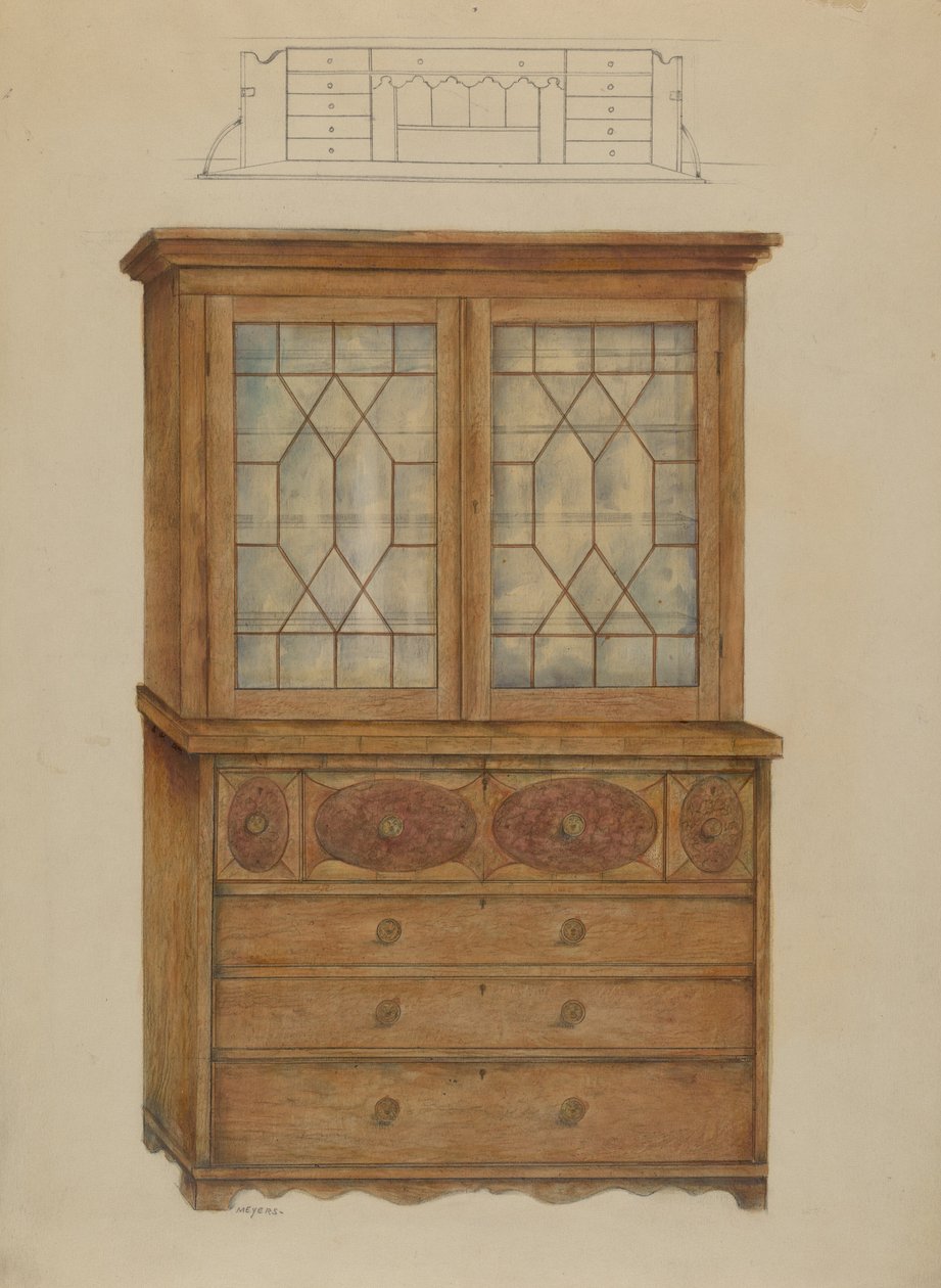 Skrivbord av Henry Meyers