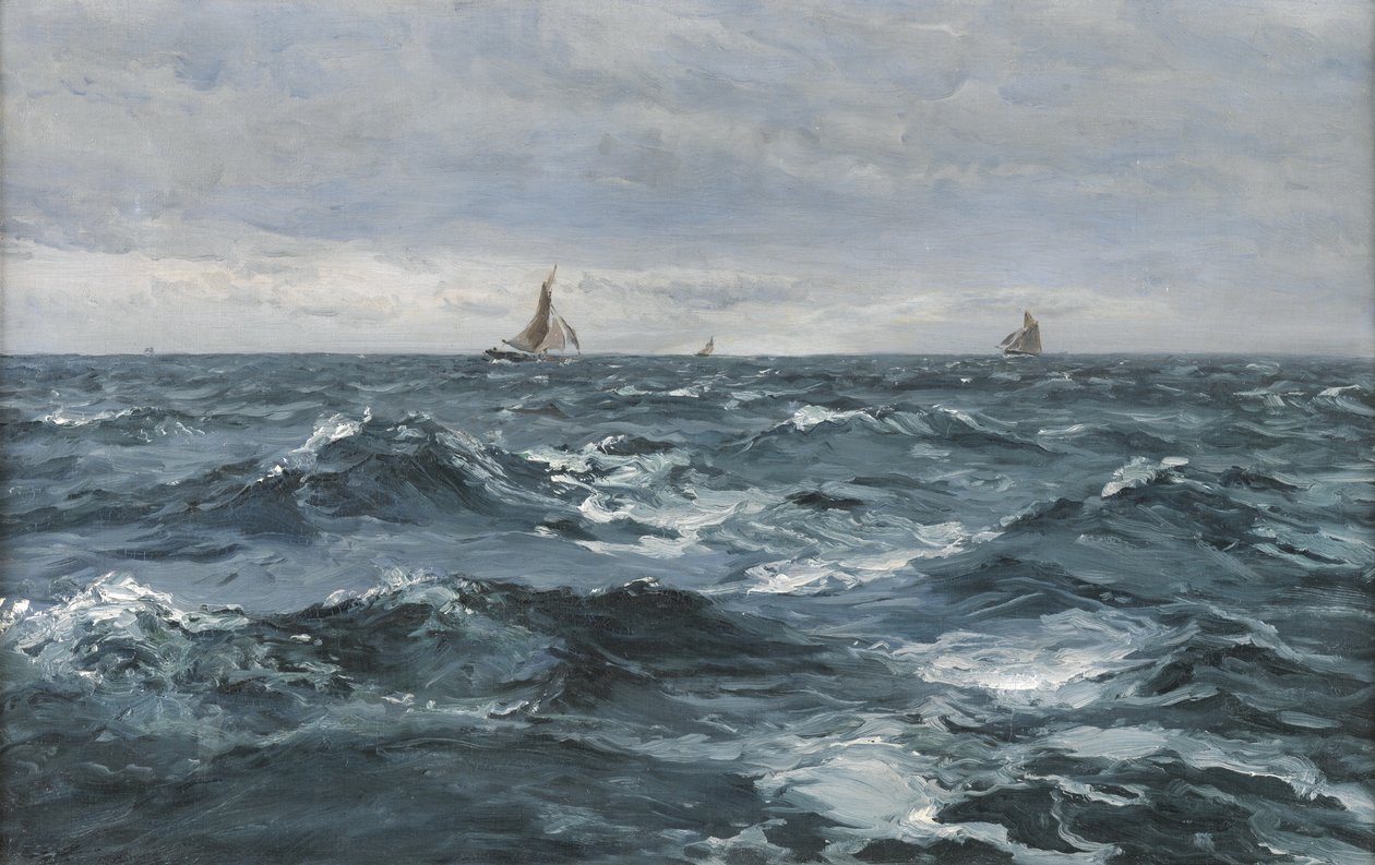 Segla på ett grovt hav av Henry Moore