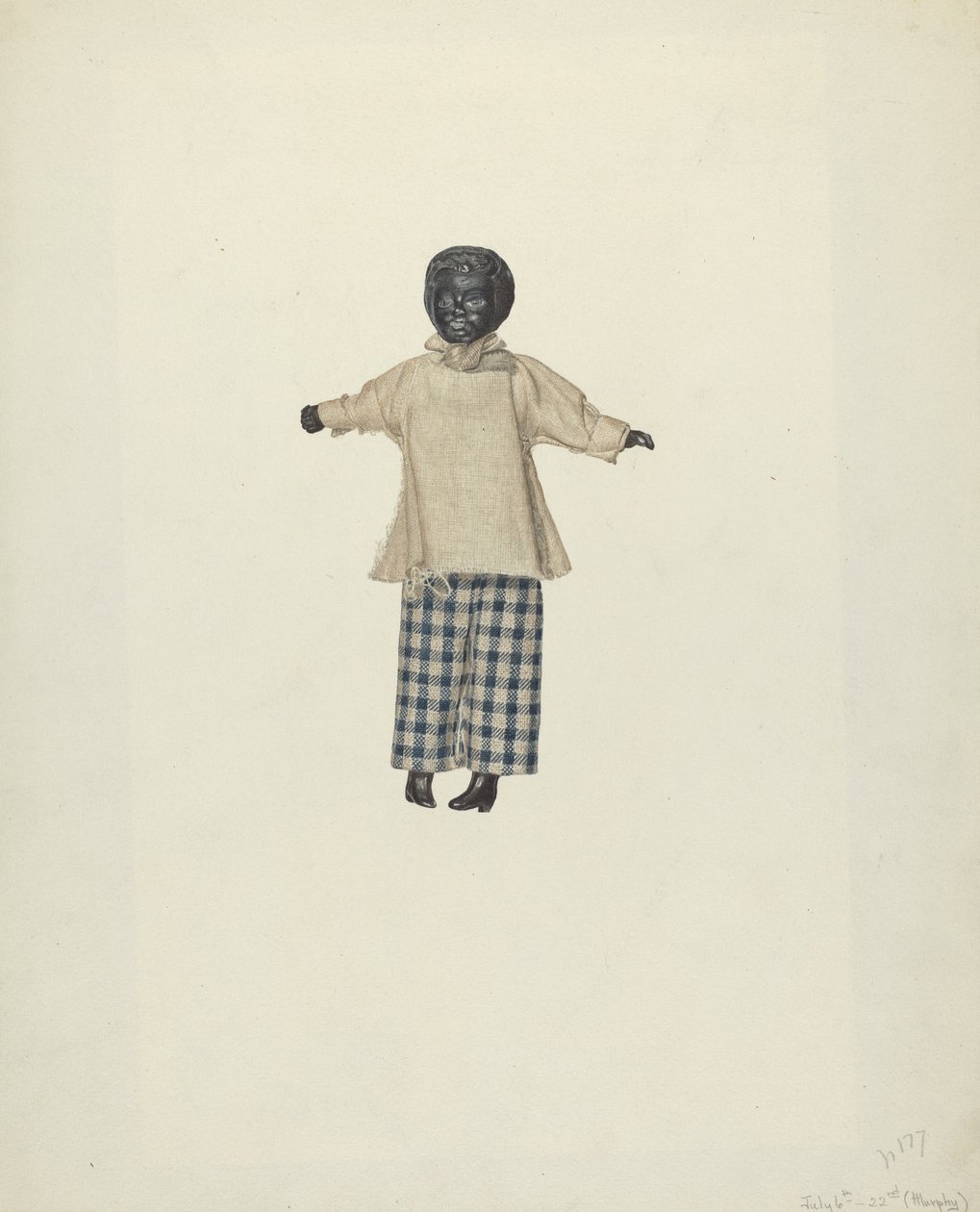 Kina Headed Black Doll av Henry Murphy