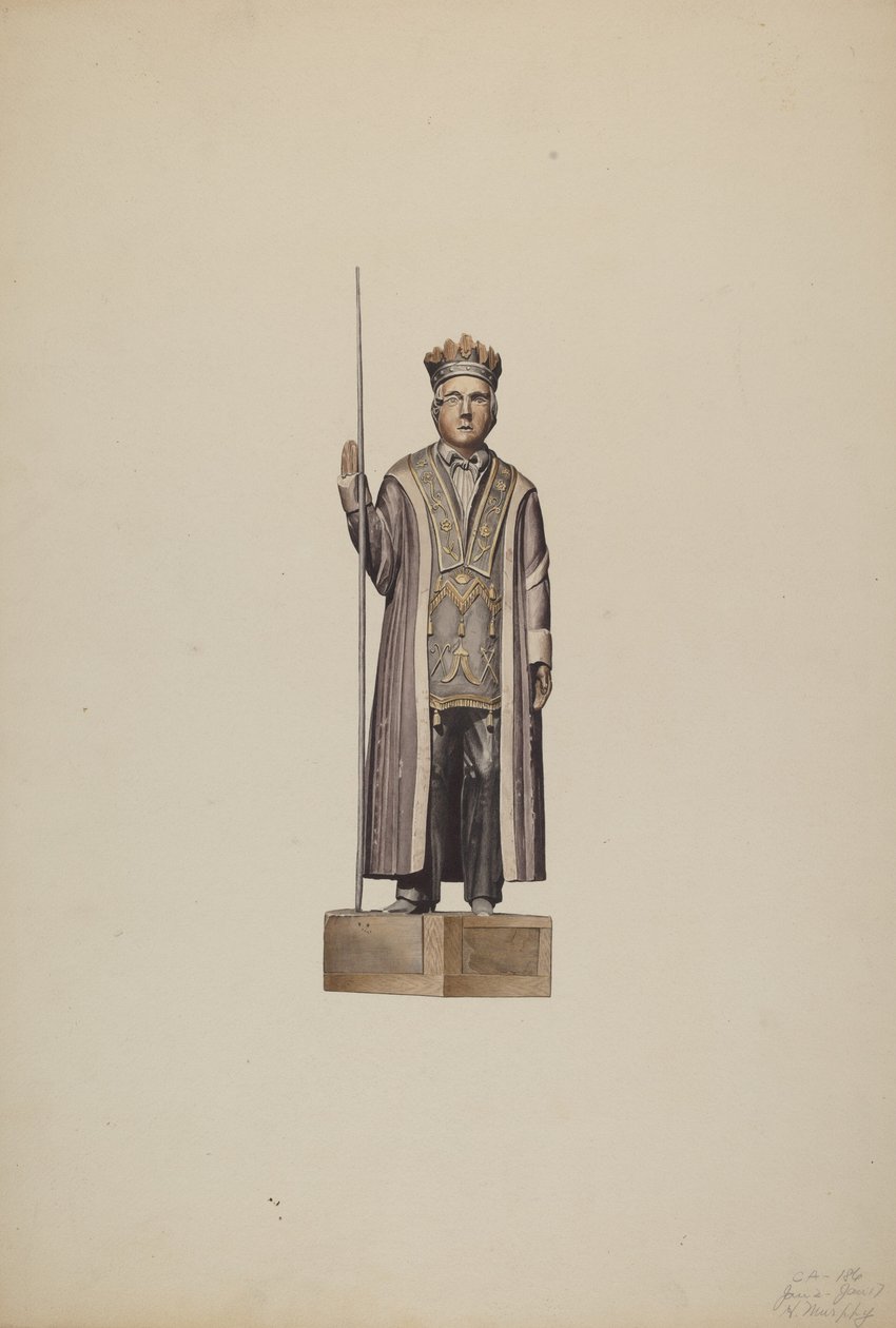 Jubileumsfigur av Henry Murphy