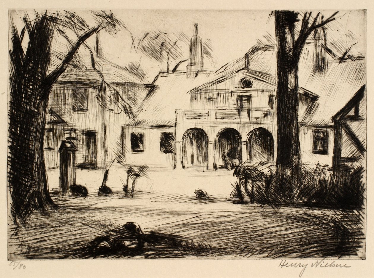 Gamla hus av Henry Nielsen