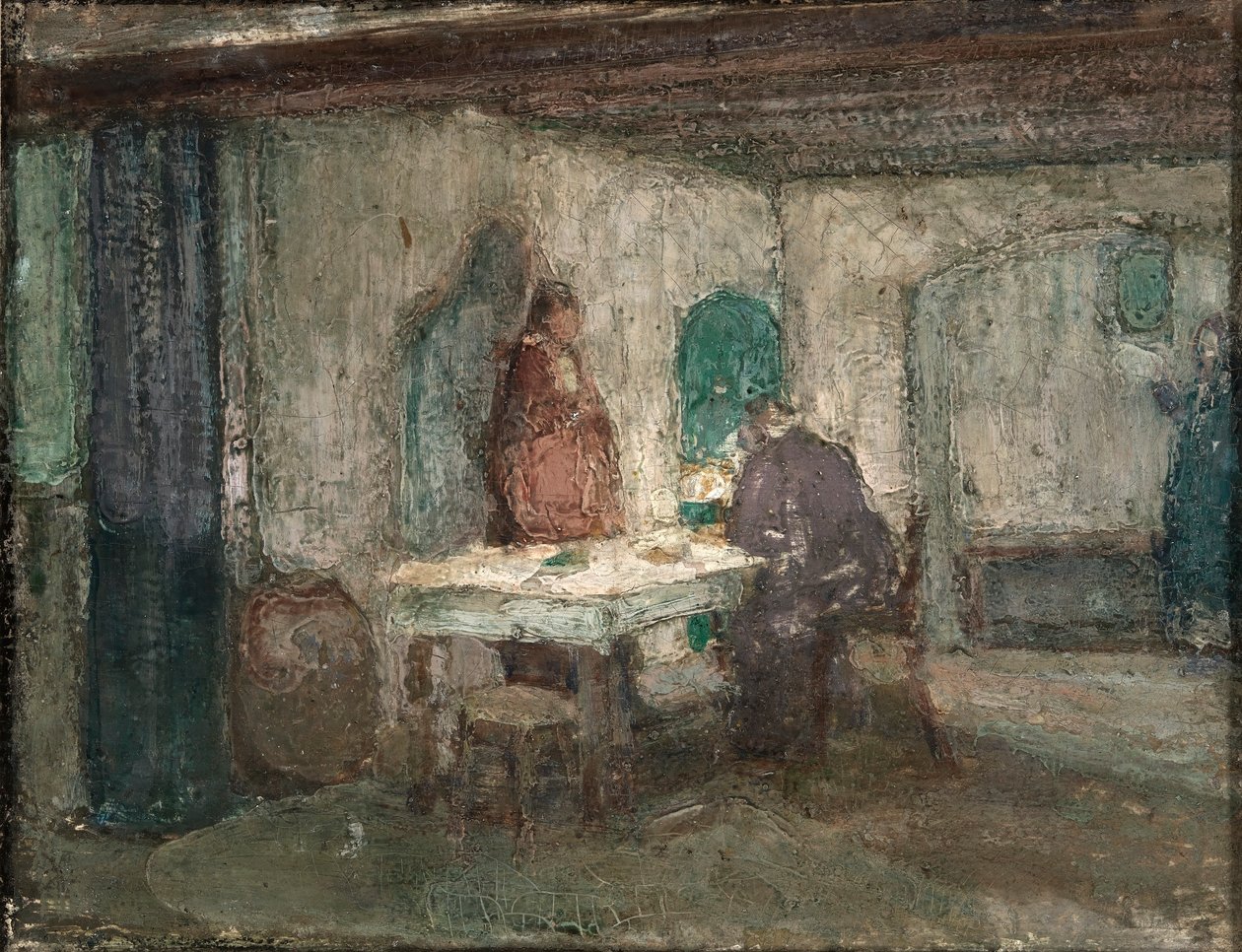 Och han försvann ur deras åsyn av Henry Ossawa Tanner