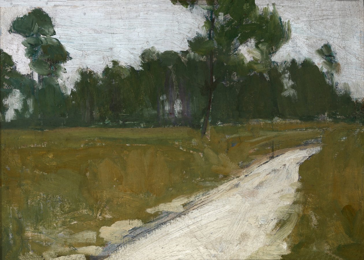 Landsväg i Frankrike, n.d. av Henry Ossawa Tanner