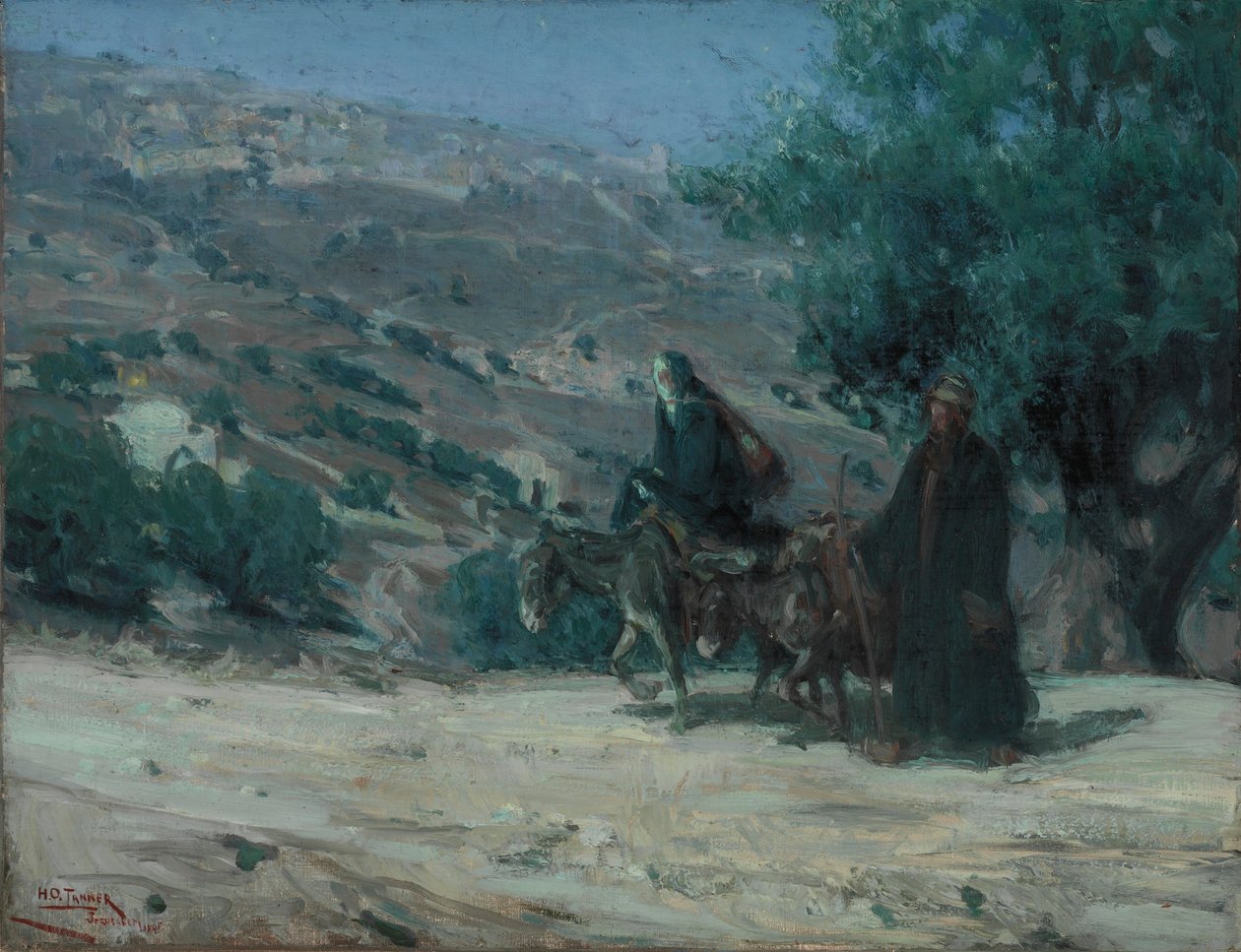 Flyg till Egypten av Henry Ossawa Tanner