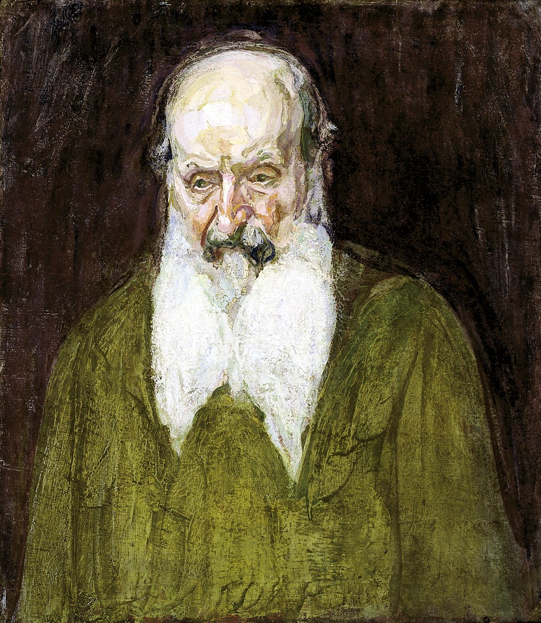 Chef för en jude i Palestina, 1899, omarbetad ca. 1918-1920. av Henry Ossawa Tanner