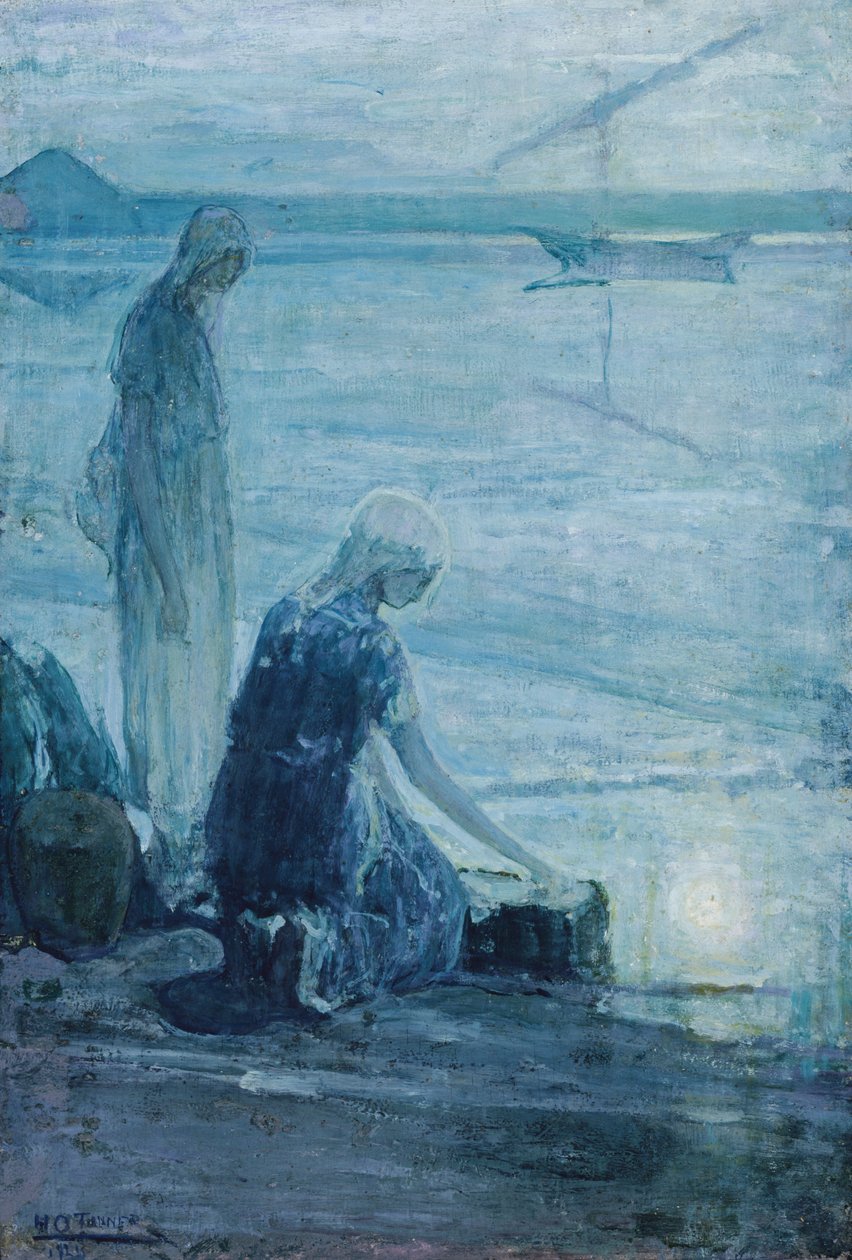 Moses i tjurruskorna av Henry Ossawa Tanner
