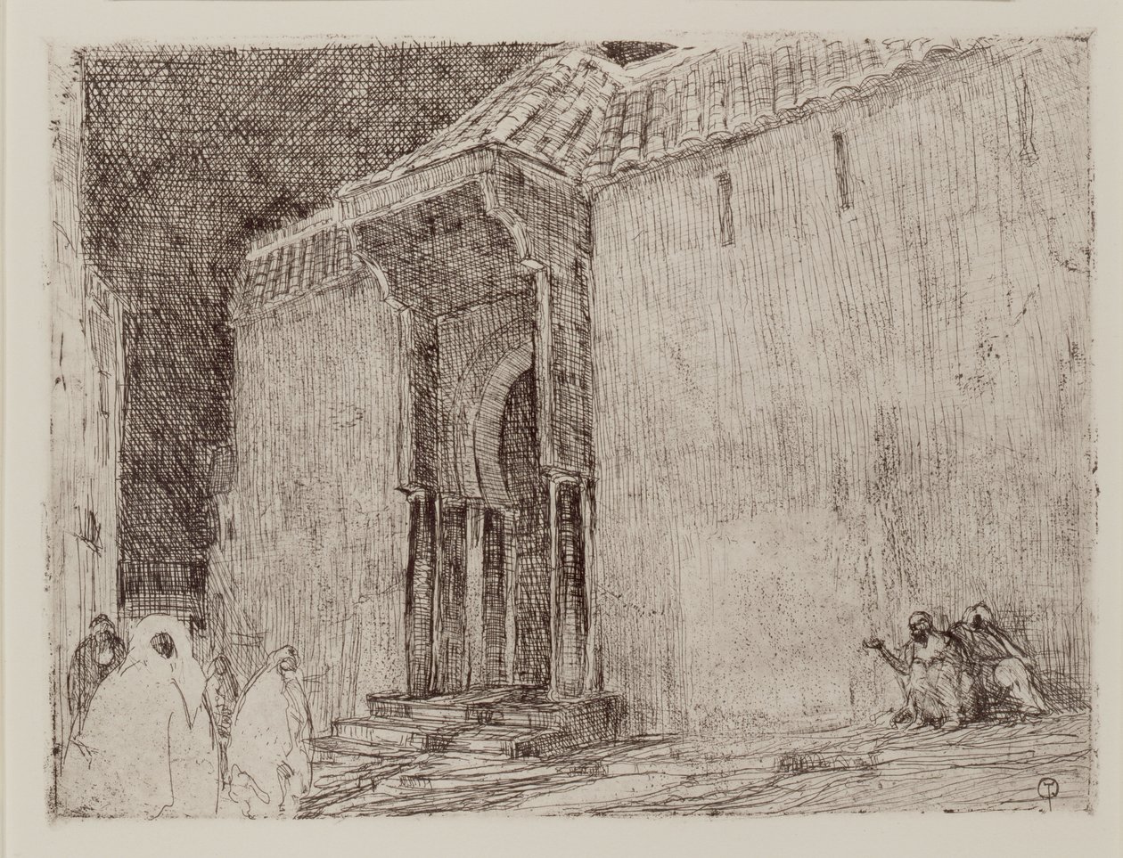 Moské, Tangier av Henry Ossawa Tanner