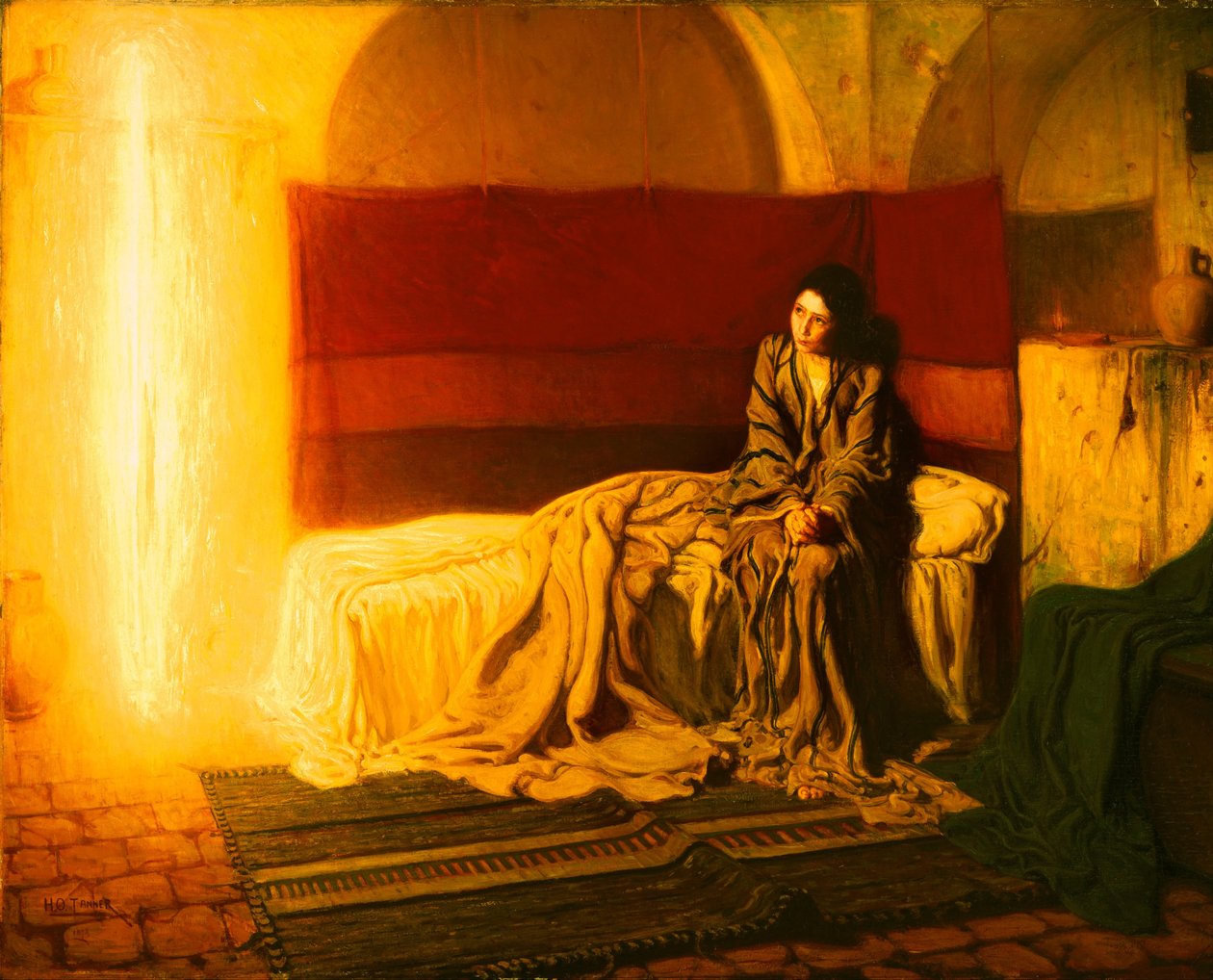 Bebådelsen, 1898 av Henry Ossawa Tanner