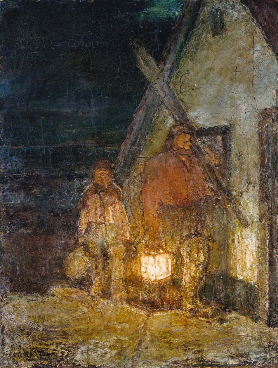 Fiskarens återkomst av Henry Ossawa Tanner