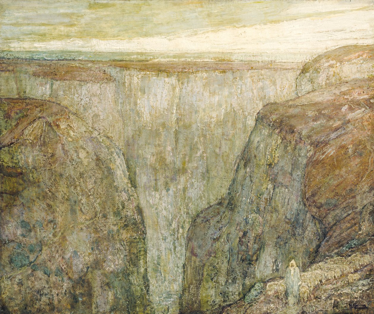 The Good Shepherd Atlasbergen, Marocko, ca. 1930. av Henry Ossawa Tanner