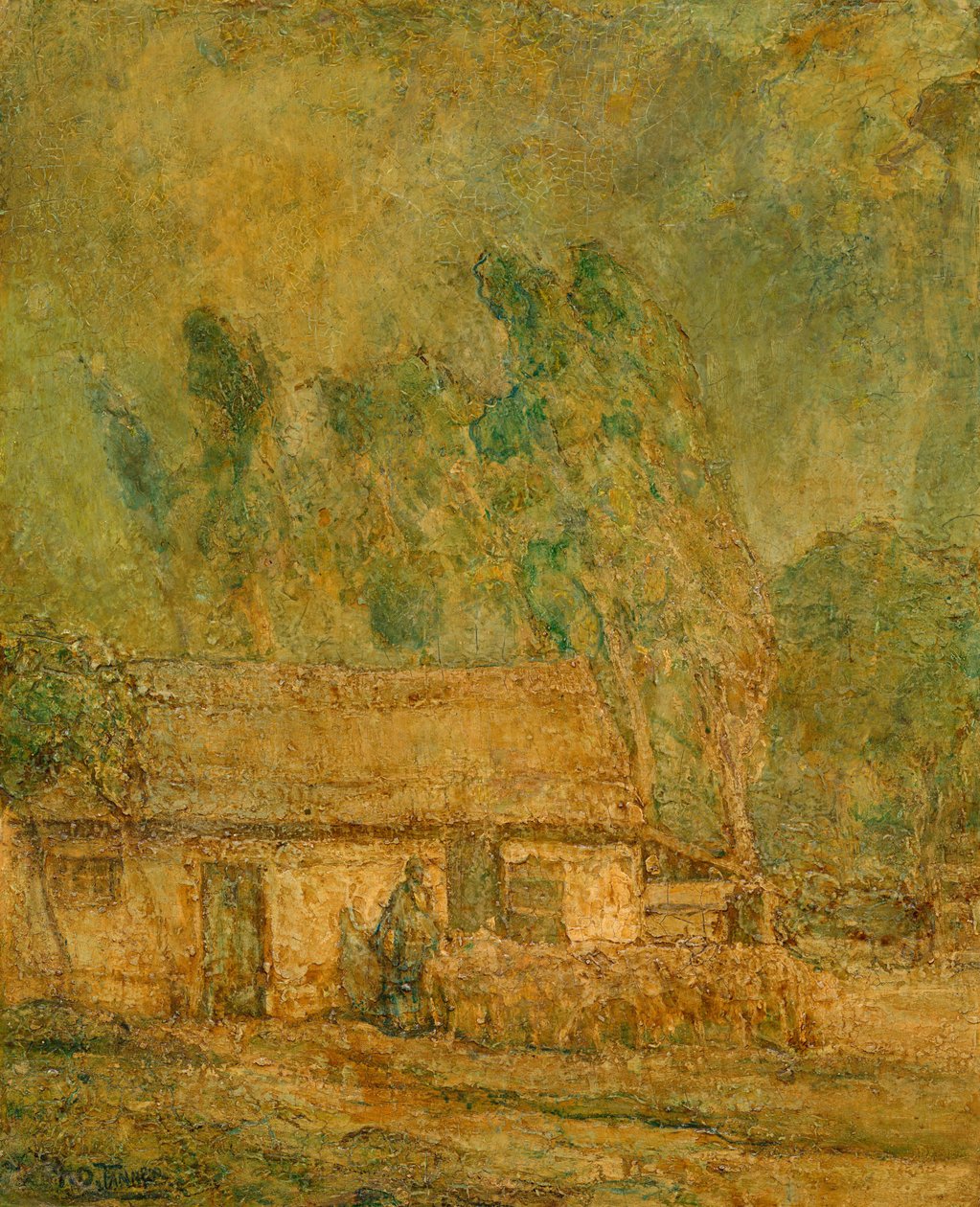 Den gode herden, ca 1918 (olja på duk) av Henry Ossawa Tanner