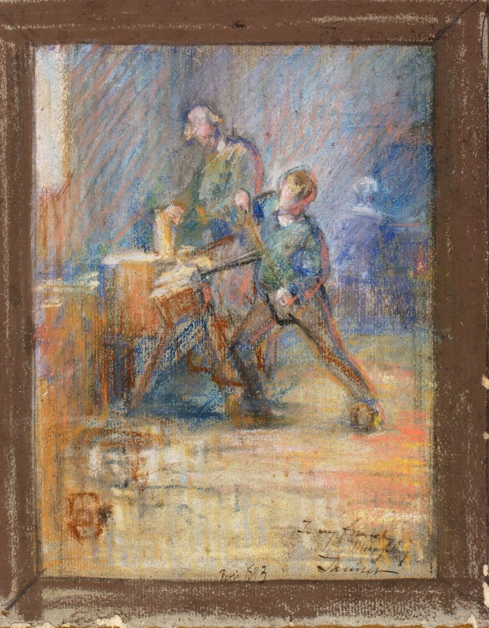 Den unge sabotören av Henry Ossawa Tanner
