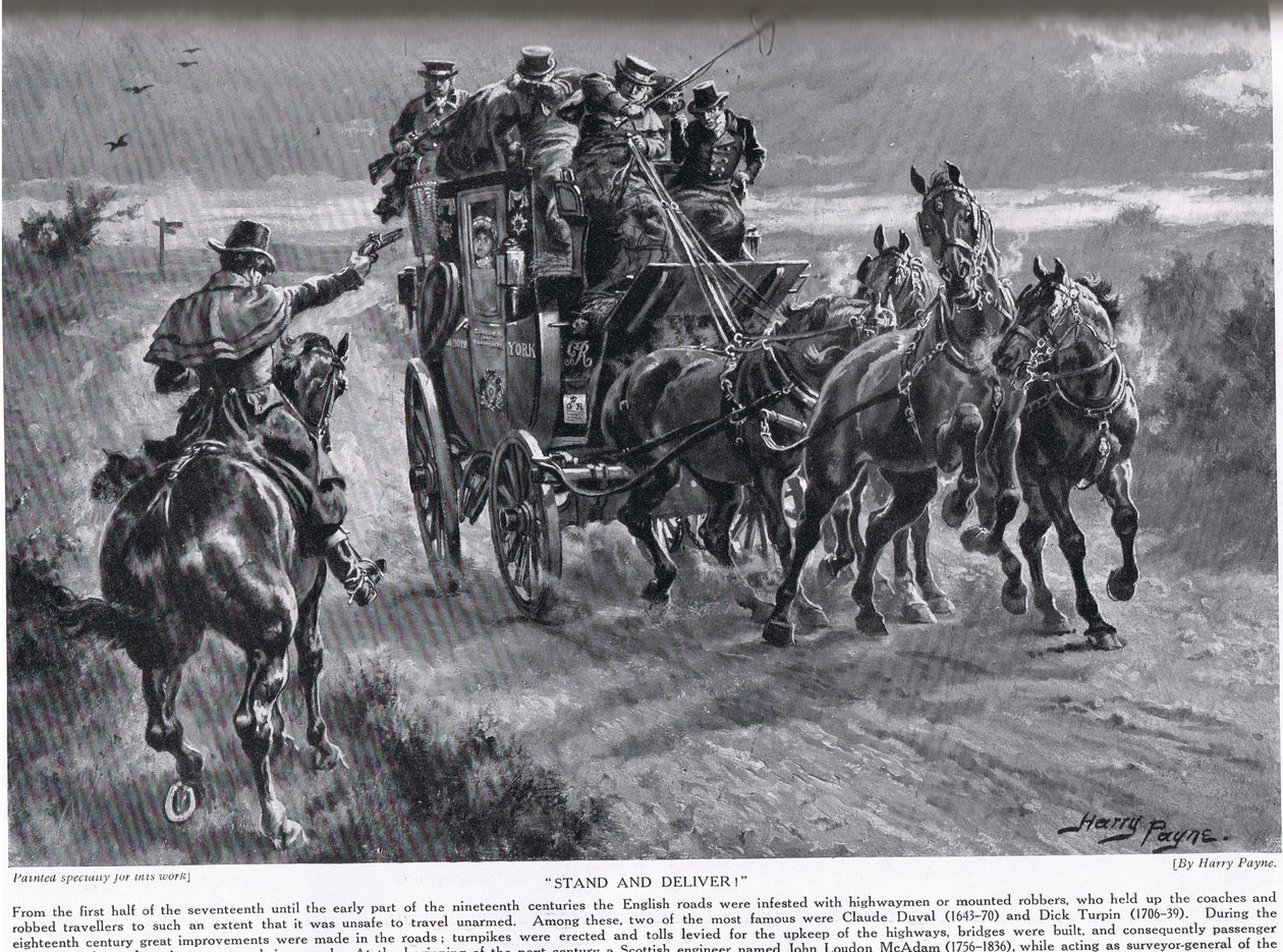 Stand and Deliver, illustration från 
