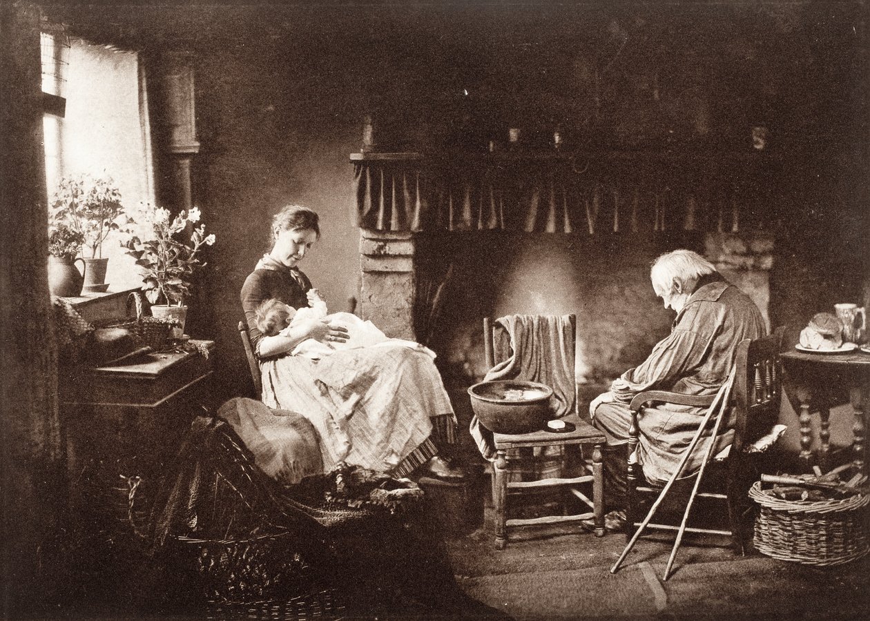 Gryning och solnedgång av Henry Peach Robinson