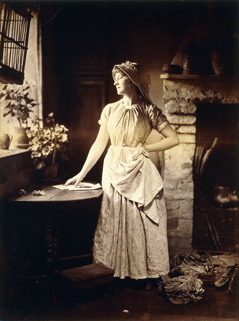 Vem kunde ha skickat det?, 1885 av Henry Peach Robinson